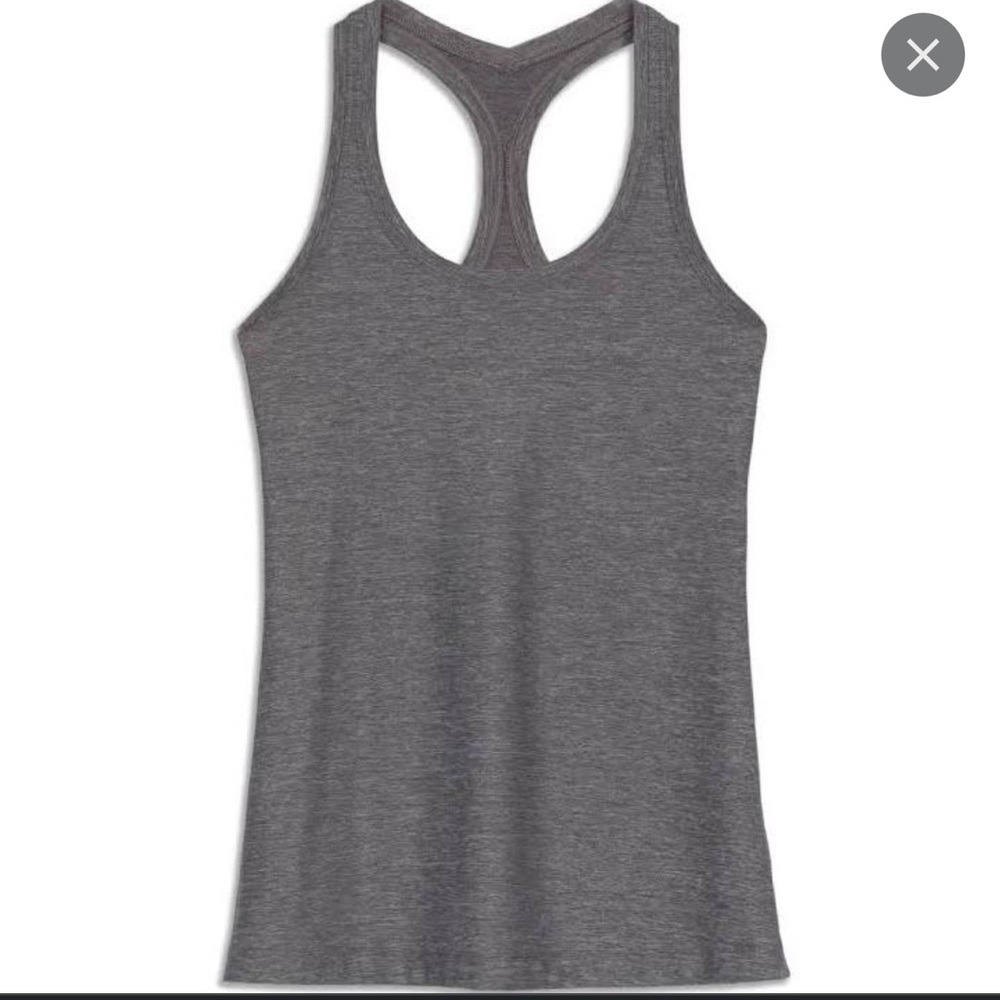 Lululemon Grey Tank Top